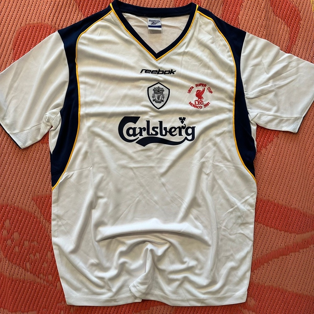 Vintage Reebok Liverpool Mens Jersey Mediums